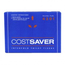 TOILET PAPER PACKETS ( 72 PACKETS X 200 SHEETS) - COST SAVER 4301